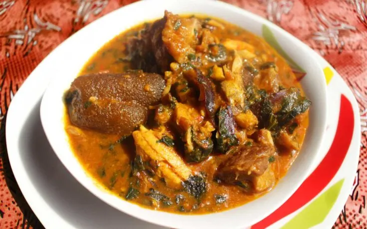 Ogbono Soup (African Mango Seed Soup)